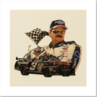 Dale Earnhardt Retro Vintage Posters and Art